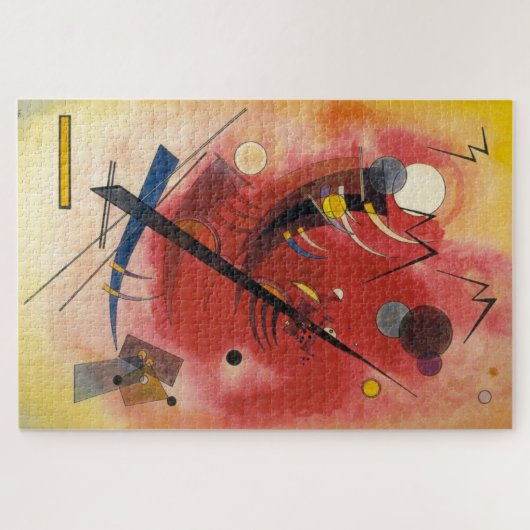 Puzzle Simulation interne peinture Abstraite (Horizontal)