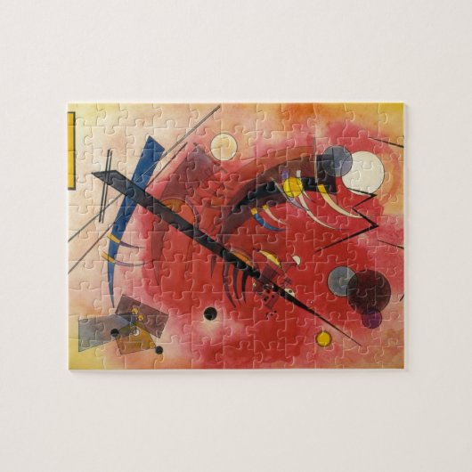 Puzzle Simulation interne peinture Abstraite (Horizontal)