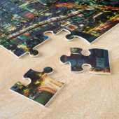 Puzzle Singapour Skyline la nuit, Singapour (Côté)