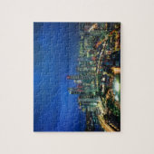 Puzzle Singapour Skyline la nuit, Singapour (Vertical)