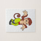 Puzzle Singe aux arts martiaux Kungfu (Horizontal)