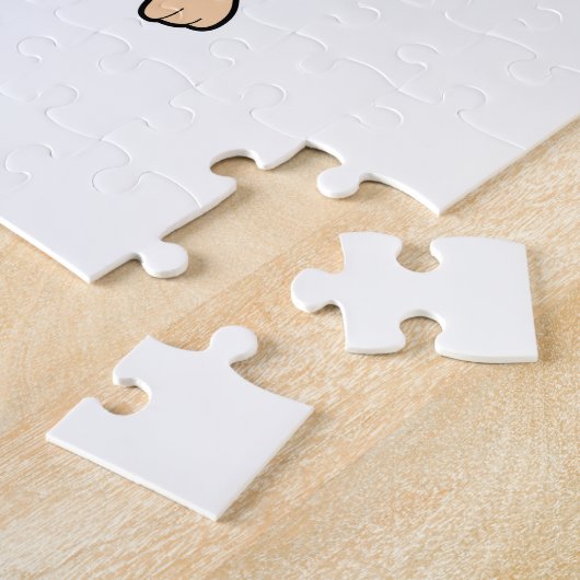 Puzzle Singe aux fléchettes avec Dart (Côté)