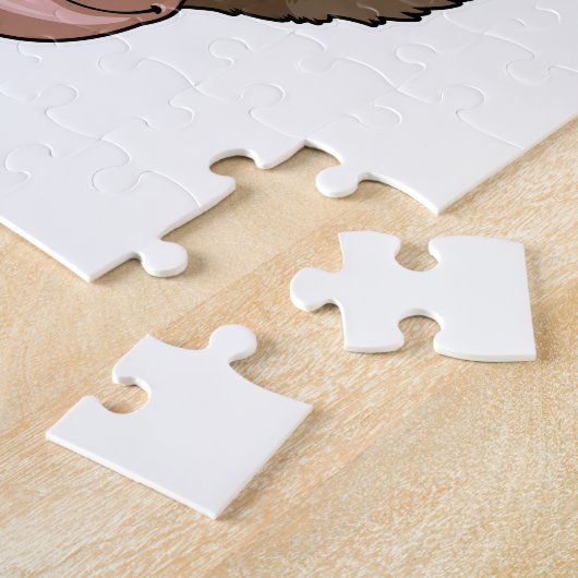 Puzzle Singe avec Bandana (Côté)