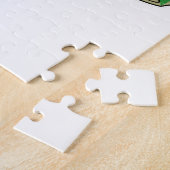 Puzzle Singe avec casquette de paille (Côté)