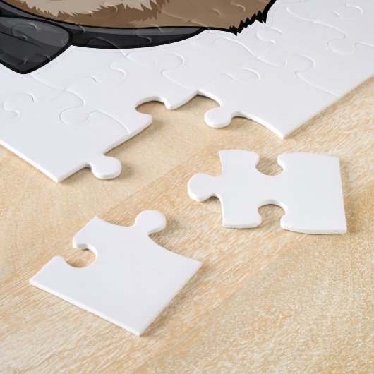 Puzzle Singe avec Cylindre (Côté)