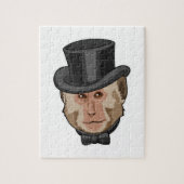 Puzzle Singe avec Cylindre (Vertical)