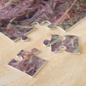 Puzzle Singe bébé rose (Côté)