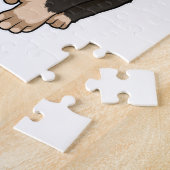 Puzzle Singe comme policier avec Uniforme (Côté)