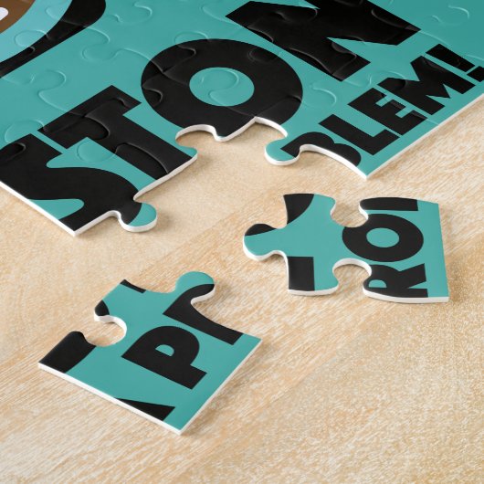 Puzzle Singe de l'espace (Côté)