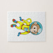 Puzzle Singe en astronaute (Horizontal)