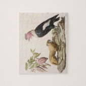 Puzzle Singe et condor de lion, indigènes au Chili ou en (Vertical)