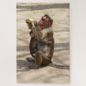 Puzzle Singe - Mères Petit-Déjeuner (Vertical)