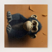 Puzzle Singe noir (Horizontal)