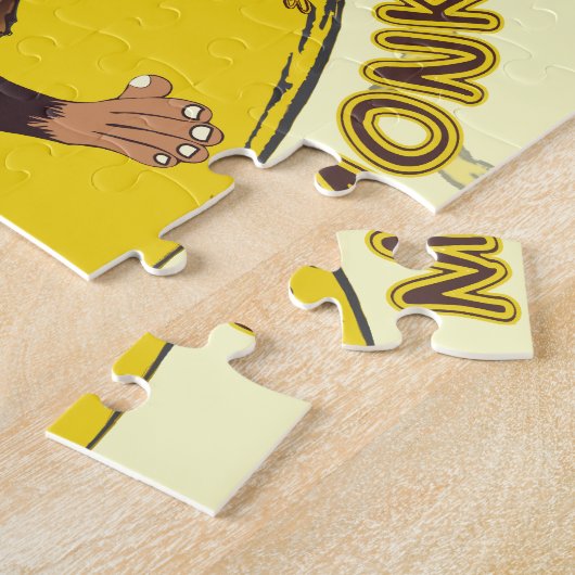 Puzzle Singe somnolent (Côté)