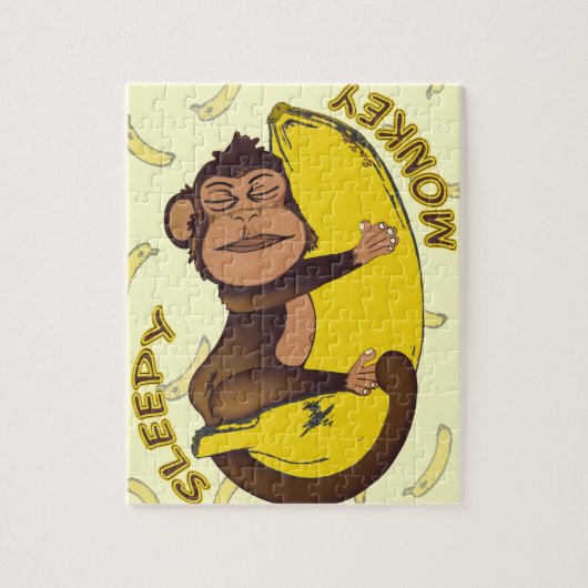 Puzzle Singe somnolent (Vertical)