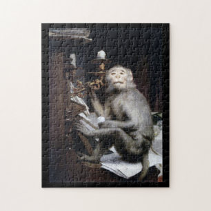 Puzzle Singe souriant