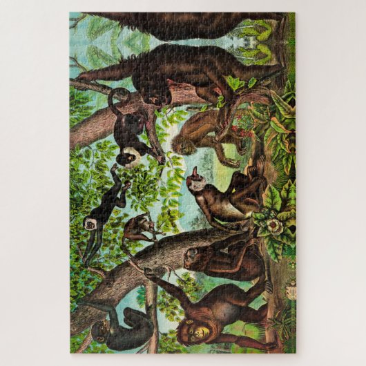 Puzzle Singes (Vertical)