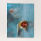 Puzzle Singes des neiges. (Vertical)