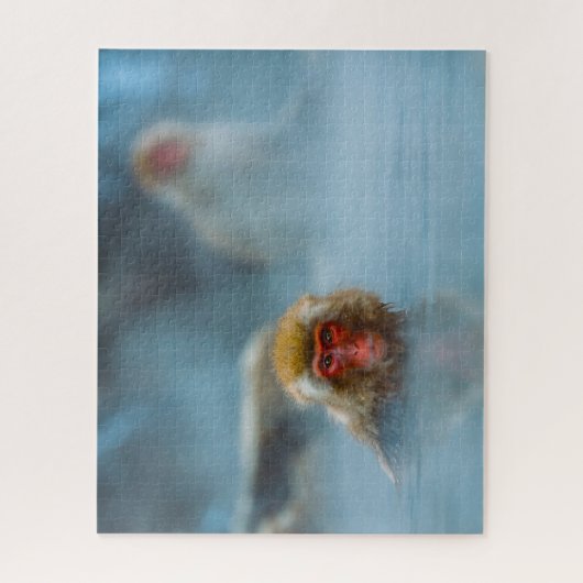 Puzzle Singes des neiges. (Vertical)