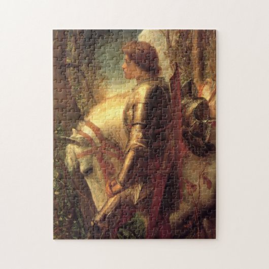 Puzzle Sir Galahad (Chevalier Arthurien de la Table Ronde (Vertical)