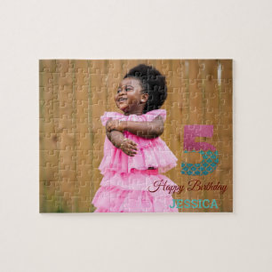 Puzzle Sirène Africaine Américaine 5E Anniversaire