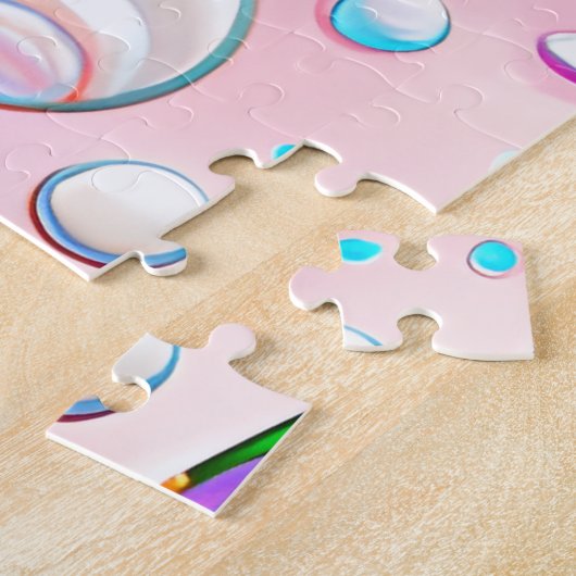 Puzzle Sirène arc-en-ciel (Côté)