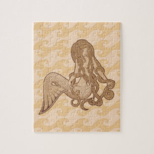 Puzzle Sirène assise