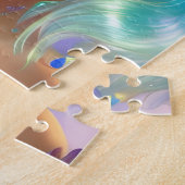 Puzzle Sirène aux cheveux chatoyants (Côté)