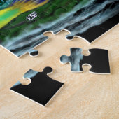 Puzzle Sirène avec dauphins (Côté)