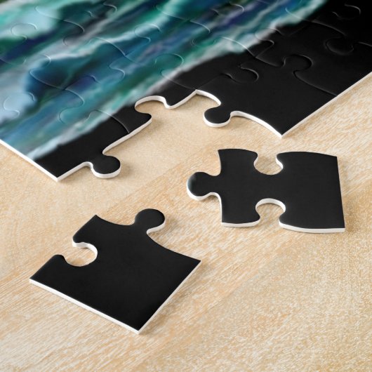 Puzzle Sirène avec dauphins (Côté)