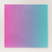 Puzzle Sirène bleu et rose : ombre (Horizontal)