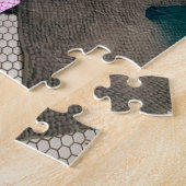 Puzzle Sirène cool dans la baignoire (Côté)