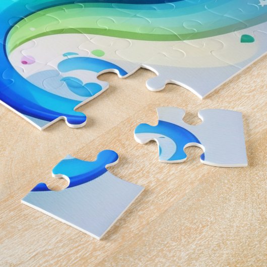 Puzzle Sirène d'aquarelle mignonne (Côté)