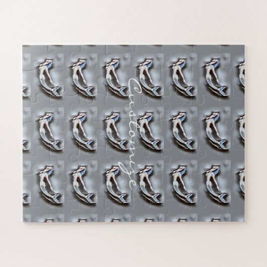 Puzzle Sirène de bain Thunder_Cove Grey (Horizontal)