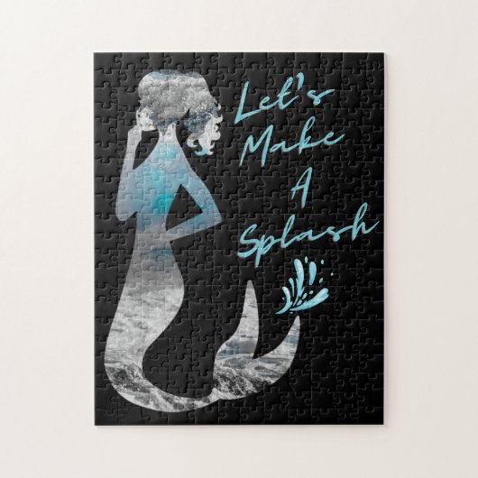 Puzzle Sirène de l'océan Faisons des éclaboussures (Vertical)