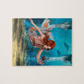 Puzzle Sirène d'Imaginaire et Lys de mer (Horizontal)