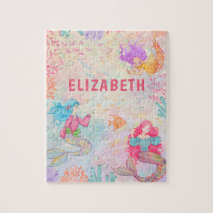 Puzzle Sirène Magique Sous Les Enfants De La Mer