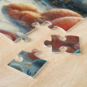 Puzzle Sirène noire à Haired Courly Art sous-marin (Côté)