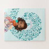 Puzzle Sirène personnalisée (Horizontal)