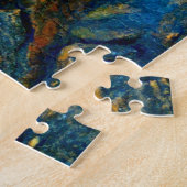 Puzzle sirène rouge et bleue (Côté)