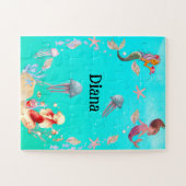 Puzzle sirènes juste traîner. (Horizontal)