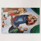 Puzzle Sistine Madonna, Raphael (Horizontal)