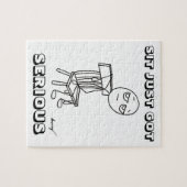 PUZZLE SIT JUSTE A EU UN PEU GRAVE (Horizontal)