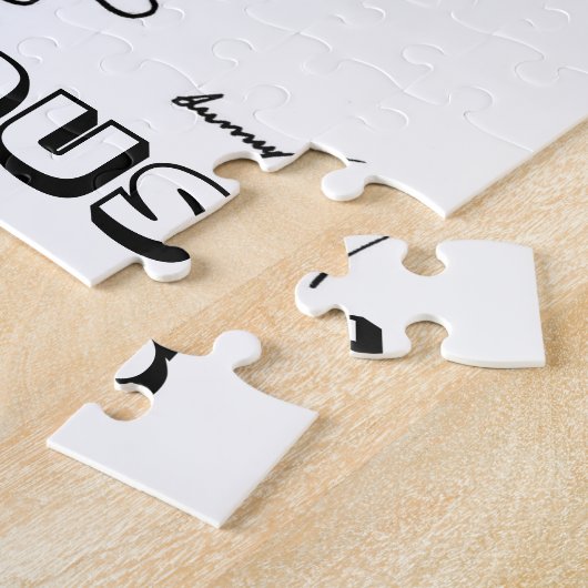 PUZZLE SIT JUSTE A EU UN PEU GRAVE (Côté)