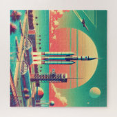 Puzzle Site de lancement futuriste atomique de la Nouvell (Horizontal)