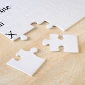 Puzzle Site web mariage minimal simple Q R code ajouter n (Côté)
