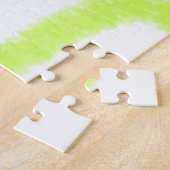 Puzzle site web simple de société commerciale code-barres (Côté)