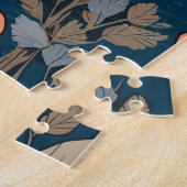 Puzzle Sitting Hare William Morris Inspiré Floral (Côté)