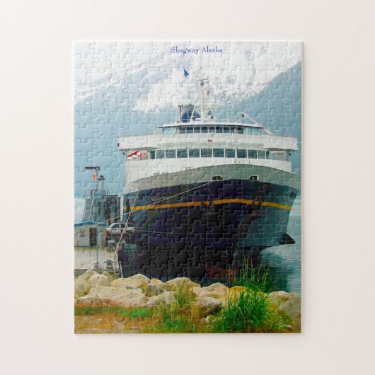 Puzzle Skagway Alaska (Vertical)