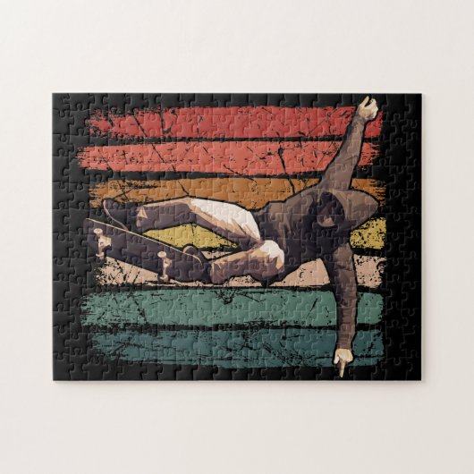 Puzzle Skateboard (Horizontal)